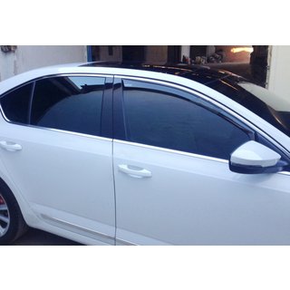 Komplet vindueskromliste (10 stk., rustfrit stål) Skoda Octavia III A7 2013–2019 foto 2