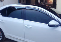 Skoda Octavia III A7 2013–2019 Komplet vindueskromliste (10 stk., rustfrit stål) foto 2