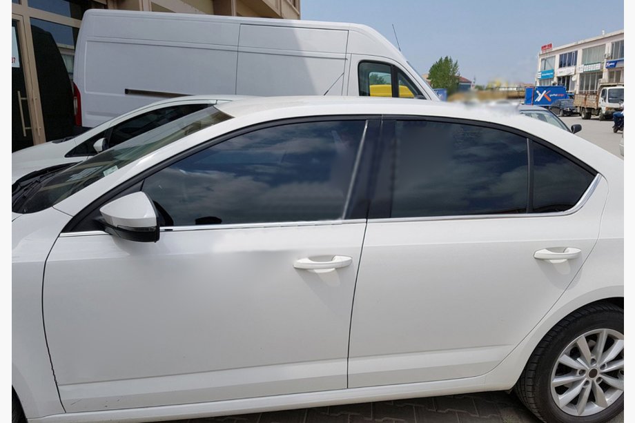 Skoda Octavia III A7 2013–2019 Vinduesrammelister (6 stk., rustfrit stål) Image