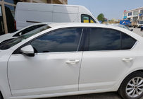 Skoda Octavia III A7 2013–2019 Vinduesrammelister (6 stk., rustfrit stål) foto 1