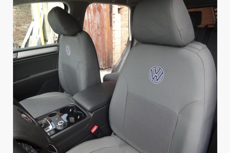 Volkswagen Touareg 2002–2010 Sædeovertræk (stof, Classik) Image