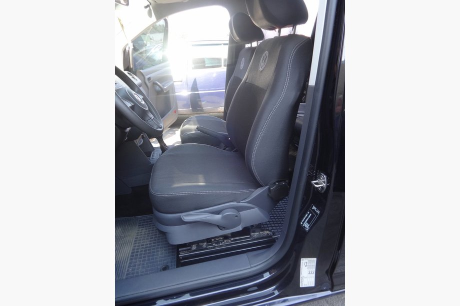 Volkswagen Caddy 2010–2015 Sædeovertræk (stof, Classik) Image