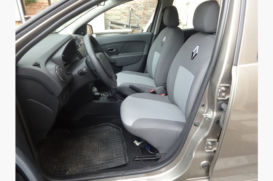 Dacia Logan II 2013–2022 Sædeovertræk (stof, Classik) Image