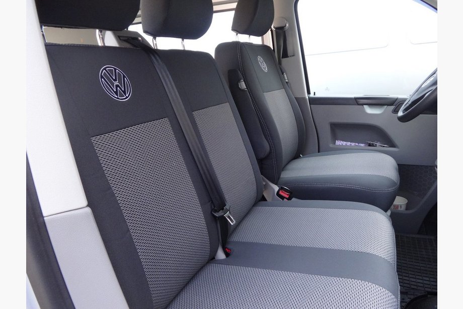 Volkswagen T5 Multivan 2003–2010 Sædeovertræk (stof, Classik) Forsæder (2+1) Image