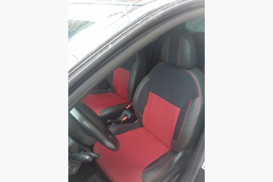 Skoda Fabia 2007–2014 Sædeovertræk (kunstlæder↗stof, Premium) Foto 4