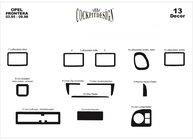 Opel Frontera 1991–1998 Instrumentbordbeklædning foto 4