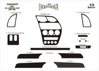 Peugeot 306 1993–2001 Instrumentbordpaneler (1993-1997) foto 2