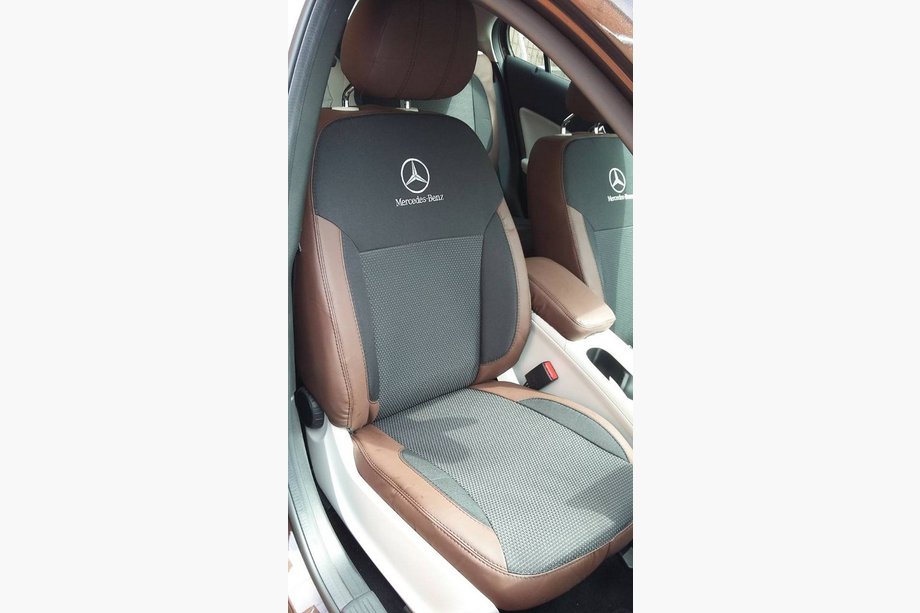 Mercedes A-Klasse W176 2012–2018 Sædeovertræk (kunstlæder↗stof, Premium) Image