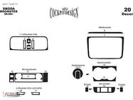 Skoda Roomster 2006–2015 Instrumentbrætpanel-indsatser (Meric) foto 4