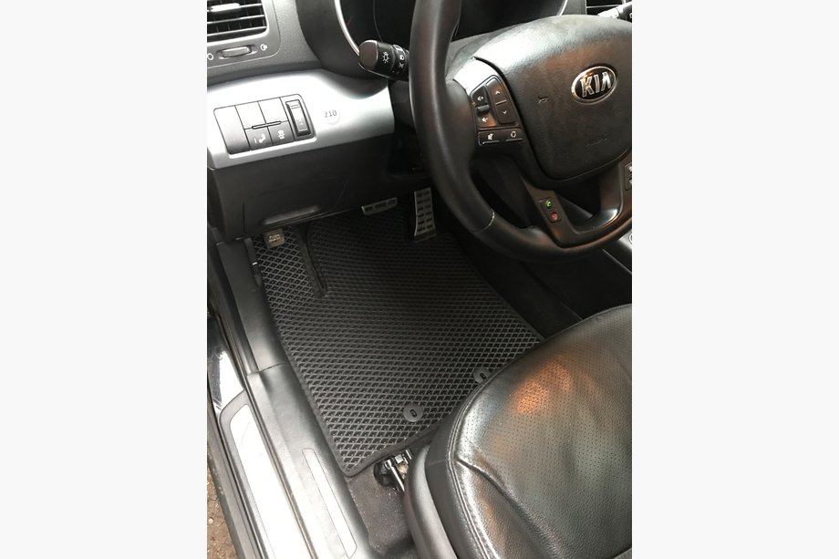 Kia Sorento II XM 2009–2014 Bilmåtter 2012-2014 (EVA, sorte) Image