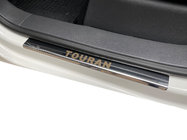 Volkswagen Touran 2010–2015 Dørtrinslister Carmos (4 stk., rustfrit stål) foto 1