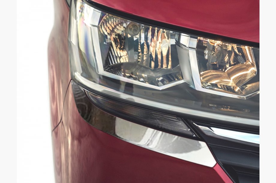 Volkswagen T6 2015–2024 Forlygte-øjenlåg 2019+ (2 stk, rustfrit stål) Image