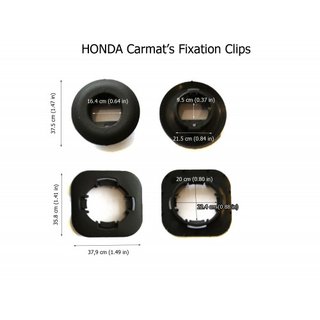 Gulvmåtteclip Honda oval (new)