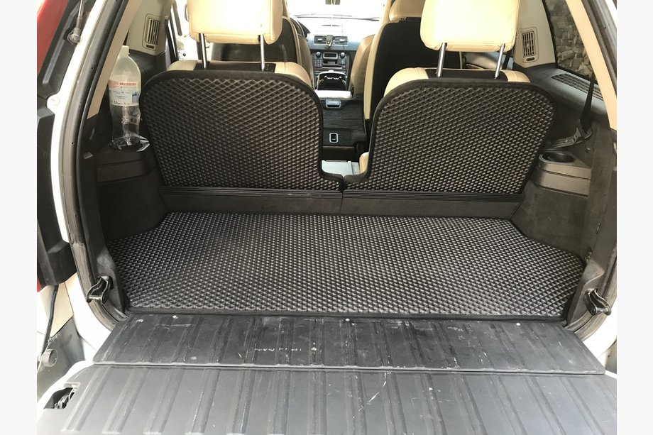 Volvo XC90 2002–2014 Bagagerumsmåtte i 3 dele (EVA, sort) Image
