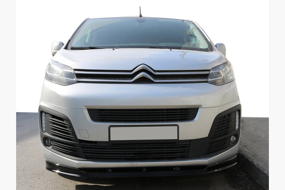 Citroen Jumpy/Dispatch 2017– Front læbespoiler til kofanger (ABS) Image