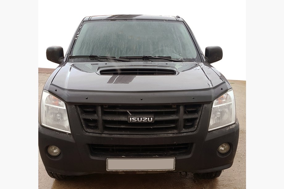 Isuzu D-Max 2002–2011 Motorhjelmsdeflektor 2006-2011 (EuroCap) Image