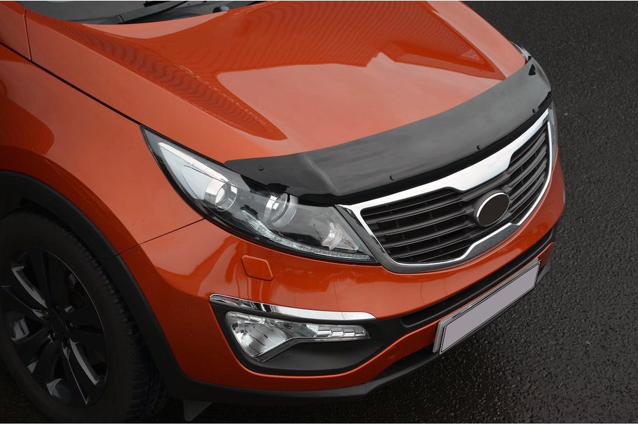 Kia Sportage 2010–2015 Stenslagsbeskytter til motorhjelm (EuroCap) Image