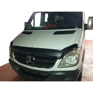Motorhjelmsdeflektor i carbonlook 2006-2013 (EuroCap) Mercedes Sprinter W906 2006–2018 foto 1