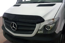 Mercedes Sprinter W906 2006–2018 Stenslagsbeskytter til motorhjelm 2013+ (V2, EuroCap) foto 12