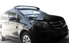 Mercedes Vito/V-klasse W447 2014– Forrudevisir (sort højglans, 5 mm) foto 6