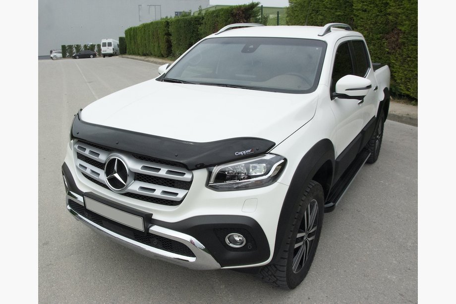 Mercedes X class 2017–2020 Motorhjelmsdeflektor (EuroCap) Image