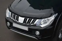 Mitsubishi L200 2015–2024 Motorhjelmsdeflektor (2015-2019, EuroCap) foto 1