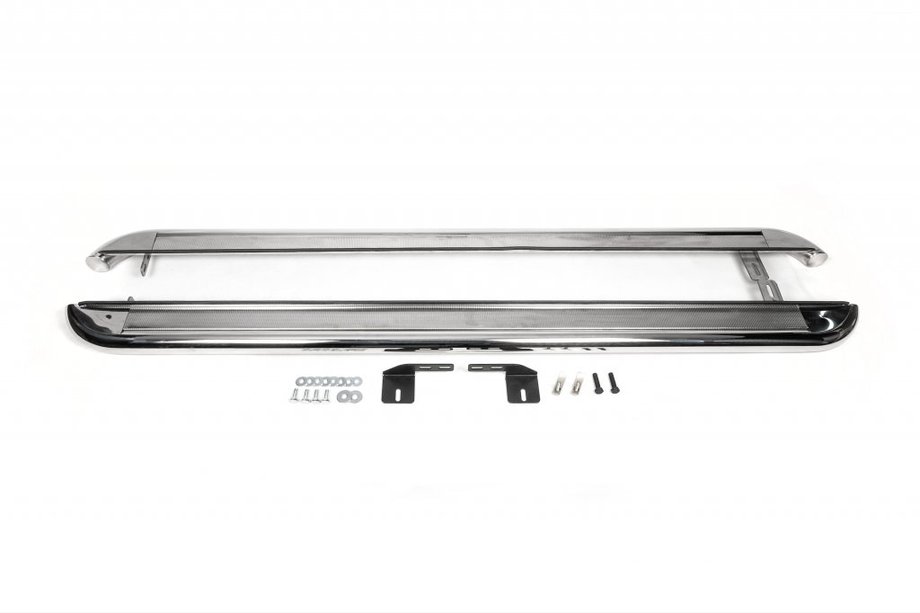 Hyundai IX-35 2010–2015 Premium sidetrin (2 stk., rustfrit stål) Foto 2