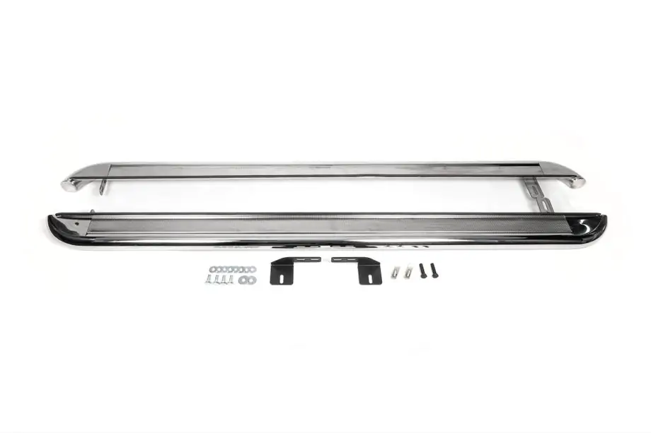 Volkswagen Touareg 2010–2018 Sidetrin Premium Ø60 (2 stk., rustfrit stål) Foto 2