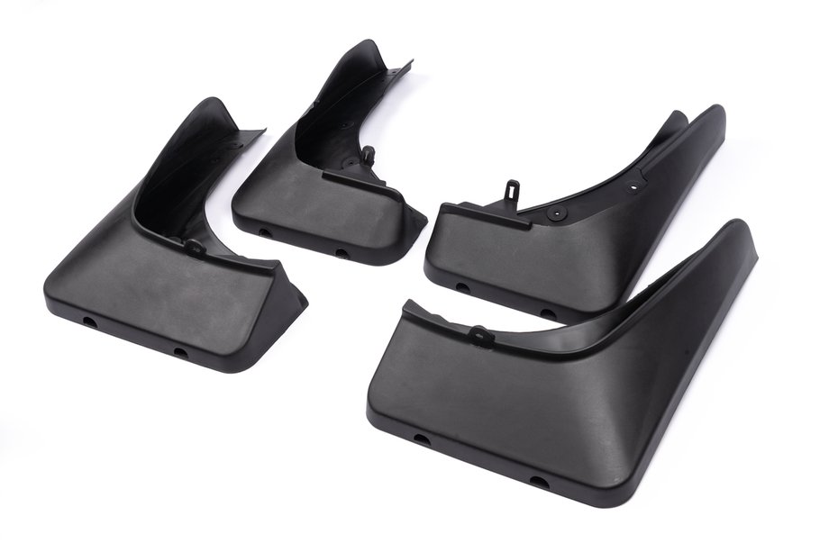 BMW X5 E70 2007–2013 Stænklapper Premium med dørtrinslister (4 stk) Image