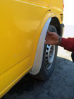 Volkswagen T4 Transporter 1990–2003 Forreste stænklapper (2 stk., glasfiber) foto 1