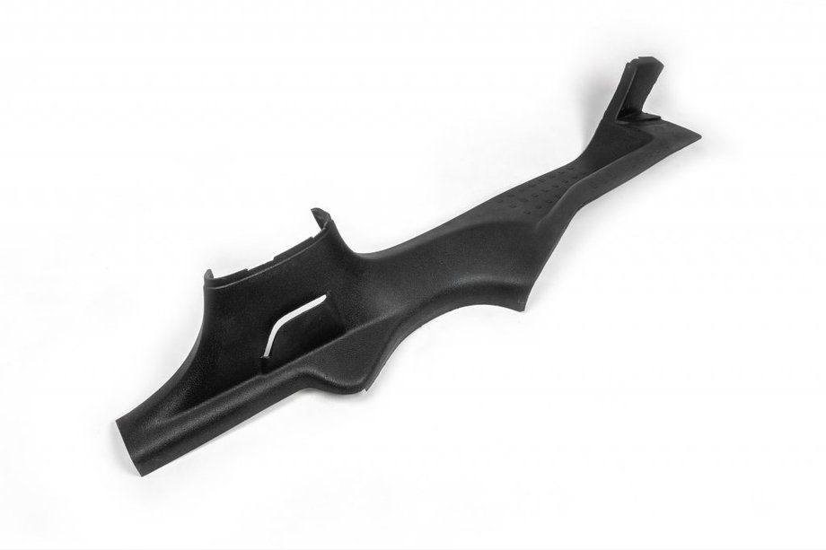 Volkswagen Caddy 2010–2015 Skydedørstærskel (glasfiber) Venstre side, grå Image