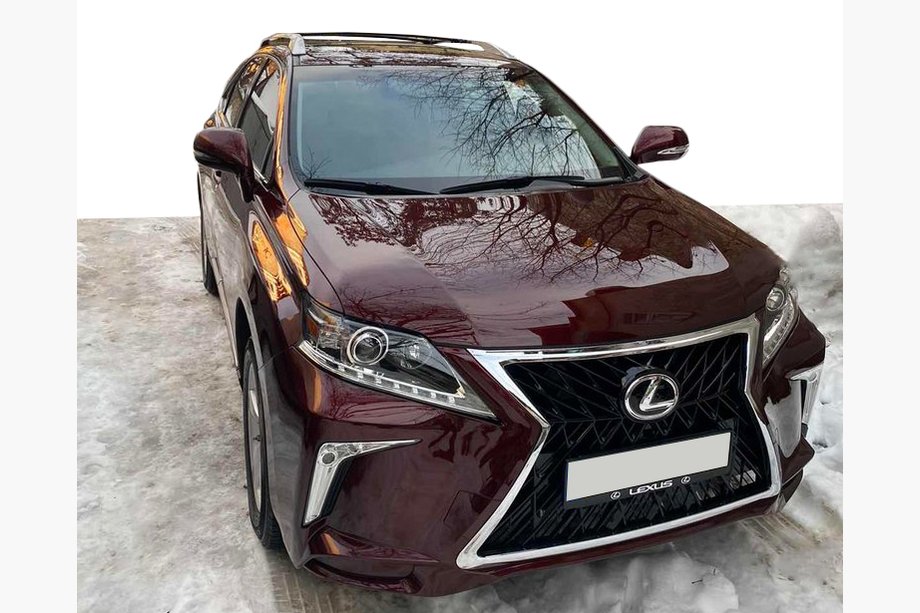 Lexus RX 2009–2015 TRD forreste kofanger 2009-2012, med forlygter Image