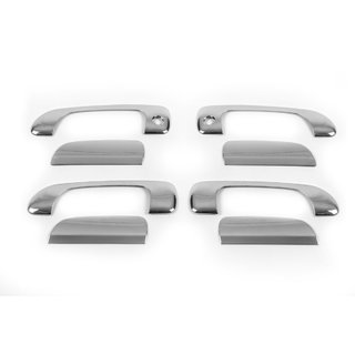 Dørgrebskåle i rustfrit stål (8 stk.) Honda Civic Sedan VII 2001–2006 foto 2