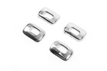 Renault Duster 2008–2017 Dæksler til indvendige knapper (4 stk., rustfrit stål) foto 3