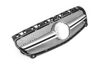 Mercedes A-Klasse W176 2012–2018 AMG Silver frontgrill (2012-2015) foto 1
