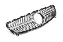 Mercedes A-Klasse W176 2012–2018 Frontgrill Diamond Silver (2015-2018) foto 2