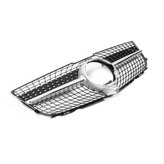 Kølergitter foran Diamond Silver (2013-2015) Mercedes GLK-klasse X204 2008–2015 foto 3