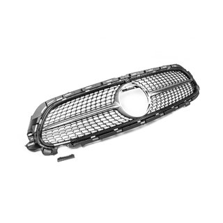 Frontgrill Diamond Silver (AMG Line, 2020+) Mercedes E-klasse W213 2016–2023 foto 3