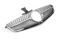 Mercedes C-class W204 2007–2015 Frontgrill Diamond Silver (til C63) foto 2
