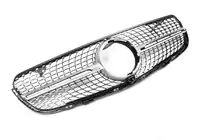 Mercedes GLC X253 2015–2022 Frontgrill Diamond Silver (2015-2019) Uden kamerahul foto 2