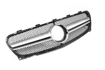 Mercedes GLA X156 2014–2019 AMG Silver frontgrill (2017-2019) foto 1