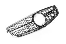 Mercedes C-class W204 2007–2015 AMG Silver frontgrill foto 1