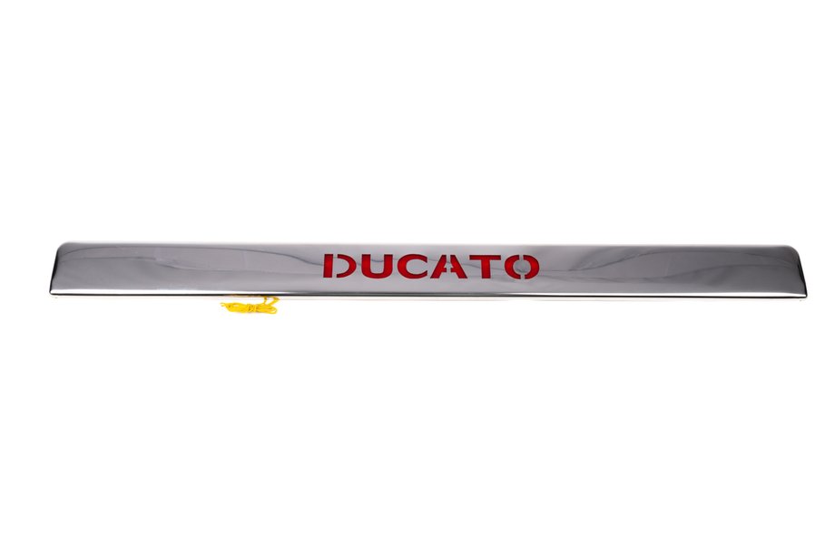Fiat Ducato 2006–2025 LED-liste over nummerplade (rustfrit stål) Image