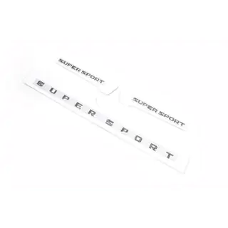 Supersport emblemsæt (3 stk.) foto 1