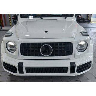 Kølergrill og forlygterammer til G63 Mercedes G-Class W463 2018–2024 foto 2