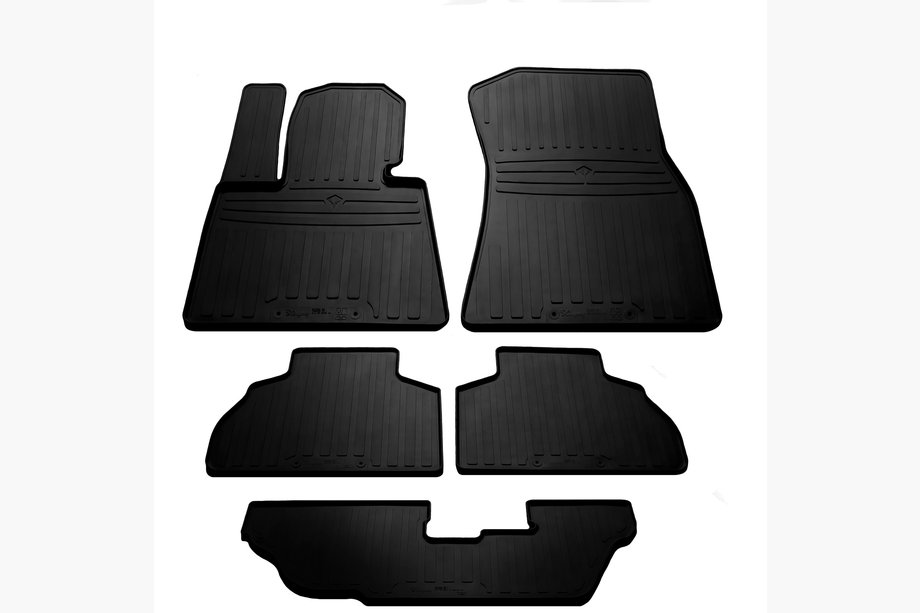 BMW X7 G07 2019– Gummimåtter (til 6-personers, Stingray Premium) Image