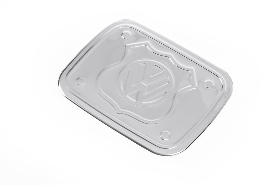 Volkswagen Caddy 2004–2010 Tankklap cover i rustfrit stål Image