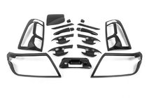 Nissan Navara/NP300 2016– Sæt lister (sort ABS) foto 1
