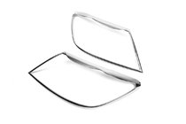 Toyota Hilux 2006–2015 Krom forlygterammer (2 stk., plast) foto 2