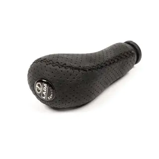 Gearknop i læder